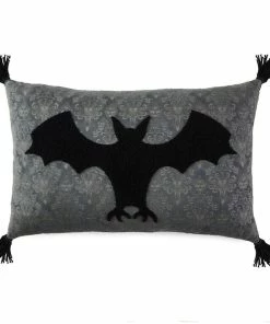 Hallmark Disney The Haunted Mansion Glow-in-the-Dark Bat Pillow, 12x20