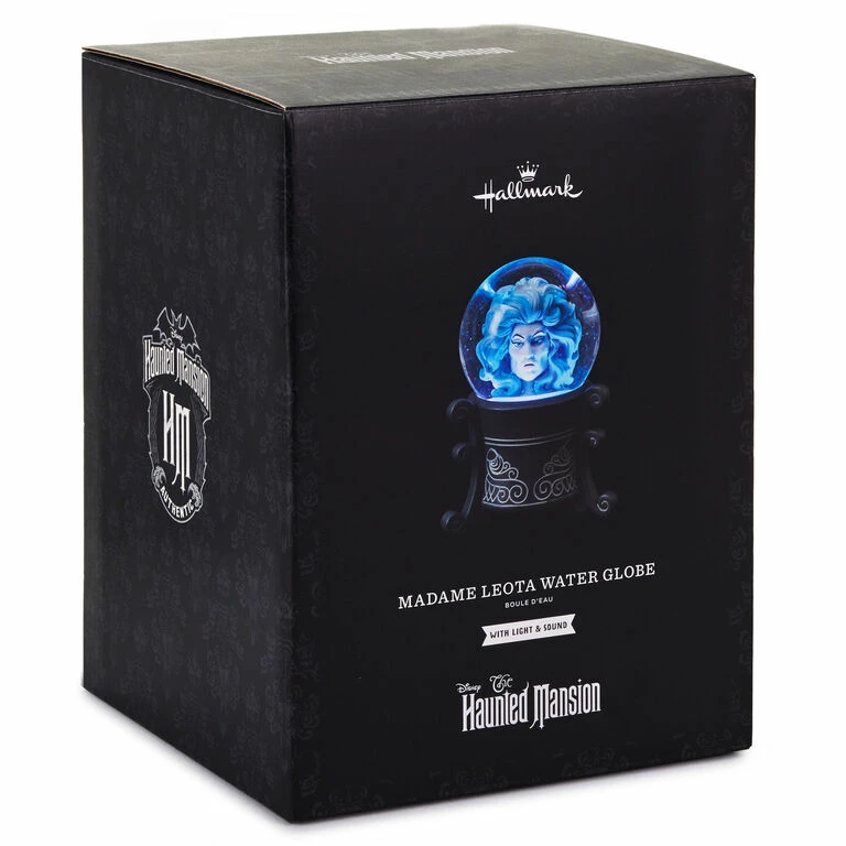 Hallmark Disney The Haunted Mansion Madame Leota Snow Globe With Light & Sound 3 Hallmark Disney The Haunted Mansion Madame Leota Snow Globe With Light & Sound - Image 3