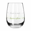 Have A Glass Have A Seat Stemless Wine Glass, 16 Oz.