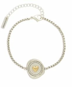 Demdaco Heart Charm Dear You My Love Bracelet