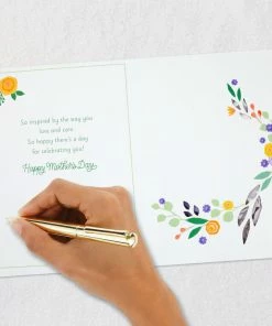 Hallmark You Are Loved 3D Pop-Up Musical Mother's Day Card With Light -Department Store Shop Heart Flowers Music Light 3D PopUp Mothers Day Card 1099MEJ8026 06