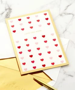 Hallmark Love You More 3D Pop-Up Love Card 12 Hallmark Love You More 3D Pop-Up Love Card -Department Store Shop Heart Pattern 3D PopUp Love Card 1299IAV5835 05