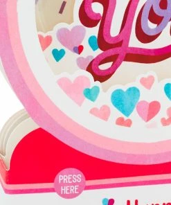 Hallmark All My Love Snow Globe Musical 3D Pop-Up Valentine's Day Card With Motion 11 Hallmark All My Love Snow Globe Musical 3D Pop-Up Valentine's Day Card With Motion -Department Store Shop Hearts Snow Globe 3D PopUp Music Motion Valentines Day Card 1299VAY9986 04