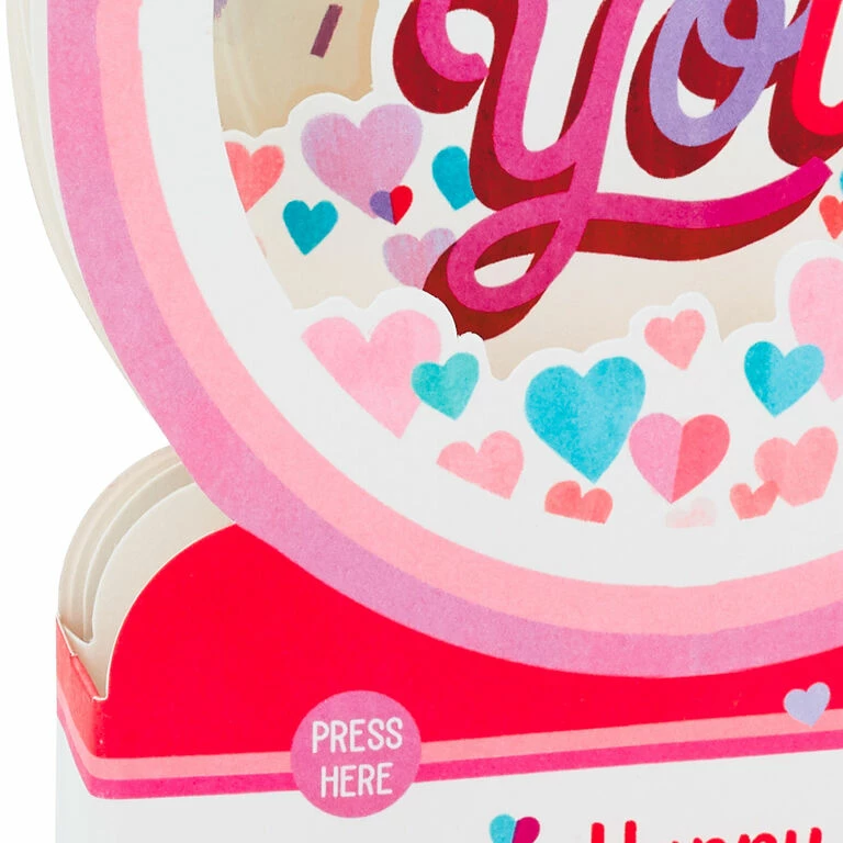 Hallmark All My Love Snow Globe Musical 3D Pop-Up Valentine's Day Card With Motion 4 Hallmark All My Love Snow Globe Musical 3D Pop-Up Valentine's Day Card With Motion - Image 4