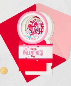 Hallmark All My Love Snow Globe Musical 3D Pop-Up Valentine's Day Card With Motion 12 Hallmark All My Love Snow Globe Musical 3D Pop-Up Valentine's Day Card With Motion -Department Store Shop Hearts Snow Globe 3D PopUp Music Motion Valentines Day Card 1299VAY9986 05