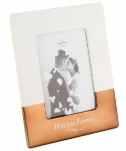 Hallmark Here's To Forever Ceramic Picture Frame, 5x7