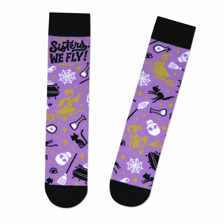 Hallmark Disney Hocus Pocus Sisters Crew Socks 1 Hallmark Disney Hocus Pocus Sisters Crew Socks