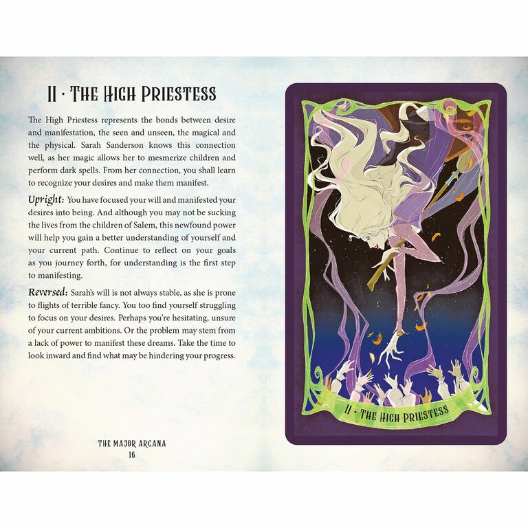 Disney Hocus Pocus Tarot Card Deck And Guidebook 3 Disney Hocus Pocus Tarot Card Deck And Guidebook - Image 3