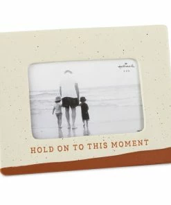 Hallmark Hold On To This Moment Ceramic Picture Frame, 4x6