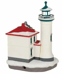 Hallmark Holiday Lighthouse 2023 Ornament With Light -Department Store Shop Holiday Lighthouse Keepsake Ornament 2799QXR8237 06