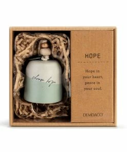 Demdaco Hope Mini Inspired Bell, 2.5" 5 Demdaco Hope Mini Inspired Bell, 2.5" -Department Store Shop Hope Mini Inspired Bell 1008010013 03