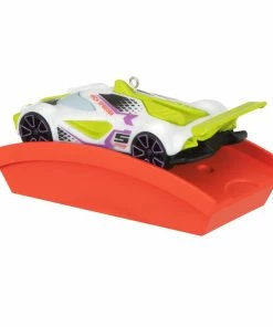 Hallmark Hot Wheels™ Mach Speeder™ Ornament With Light -Department Store Shop Hot Wheels Mac Speeder Keepsake Ornament 1999QXI7389 06