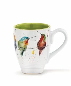 Demdaco Hummers On A Wire Mug 16 Oz.