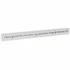 Hallmark Whom My Soul Loves Scripture Wood Quote Sign, 23.5x2