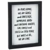 Hallmark In Our Home Framed Quote Sign, 6x8