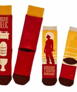 Hallmark Indiana Jones™ Adult And Child Relic And Archeologist Socks, Pack Of 2