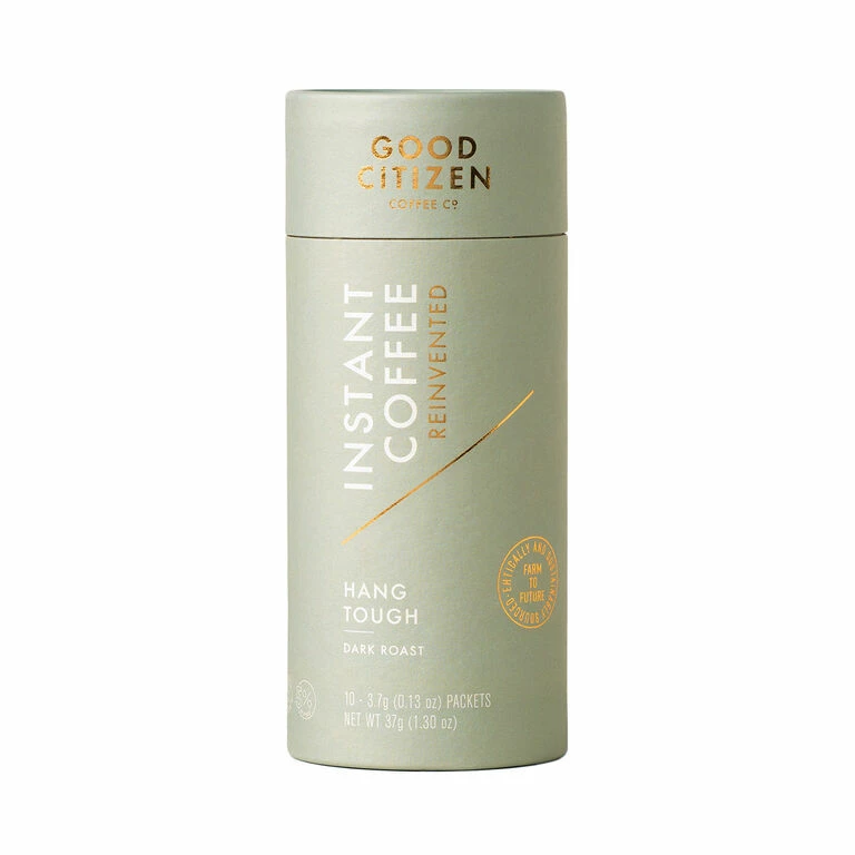 Good Citizen Instant Coffee Hang Tough Dark Roast, Pack Of 10 1 Good Citizen Instant Coffee Hang Tough Dark Roast, Pack Of 10