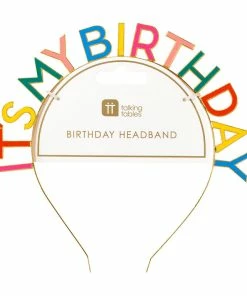 Talking Tables It's My Birthday Rainbow Headband