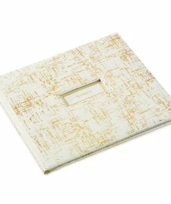 Hallmark Ivory And Gold Guest Book
