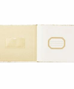 Hallmark Ivory And Gold Guest Book -Department Store Shop Ivory and Gold Guest Book 1EDY3149 03
