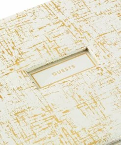 Hallmark Ivory And Gold Guest Book -Department Store Shop Ivory and Gold Guest Book 1EDY3149 06