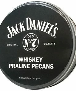Jack Daniel's Whiskey Praline Pecans Tin, 14 Oz.