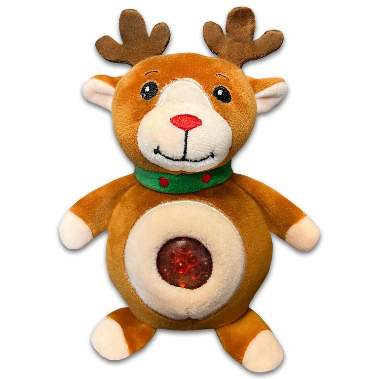 Jellyroos Rudolph The Reindeer Squeezable Plush Toy 1 Jellyroos Rudolph The Reindeer Squeezable Plush Toy