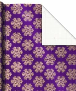Hallmark Jewel Tones Assorted 3-Pack Christmas Wrapping Paper, 120 Sq. Ft. -Department Store Shop Jewel Tones Christmas Wrapping Paper Set 5JXW1251 06