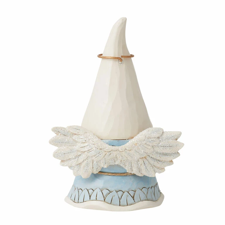 Enesco Jim Shore Angel Gnome Figurine, 5" 2 Enesco Jim Shore Angel Gnome Figurine, 5" - Image 2