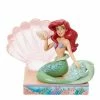 Enesco Jim Shore Disney Ariel And Shell Figurine, 4.75"