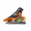 Enesco Jim Shore Baltimore Oriole With Spring Flowers Figurine, 4.2"