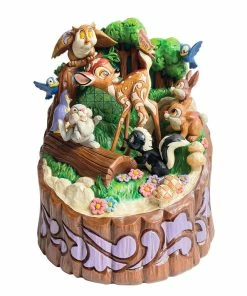 Enesco Jim Shore Disney Bambi Carved By Heart Figurine, 7.7"