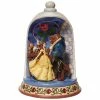 Enesco Jim Shore Disney Beauty And The Beast Rose Dome Figurine, 10.3"
