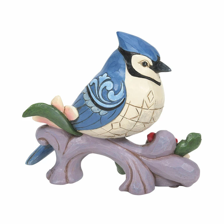 Enesco Jim Shore Blue Jay Figurine, 4.5" 2 Enesco Jim Shore Blue Jay Figurine, 4.5" - Image 2
