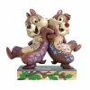 Enesco Jim Shore Disney Chip And Dale Dancing Figurine, 5.25"