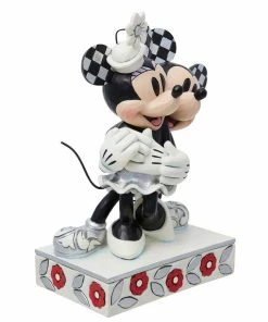 Enesco Jim Shore Disney 100 Years Of Wonder Mickey And Minnie Hugging Figurine, 7.25" -Department Store Shop Jim Shore Disney Mickey Mouse and Minnie Mouse Figurine 6013198 04