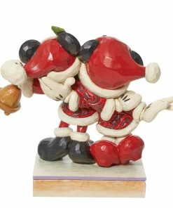 Enesco Jim Shore Disney Mickey And Minnie Santas Figurine, 6.69" 3 Enesco Jim Shore Disney Mickey And Minnie Santas Figurine, 6.69" -Department Store Shop Jim Shore Disney Mickey and Minnie in Santa Suits 6013058 02