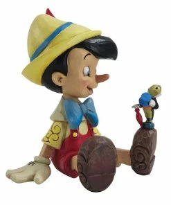 Enesco Jim Shore Disney Pinocchio And Jiminy Cricket Figurine, 5.75"