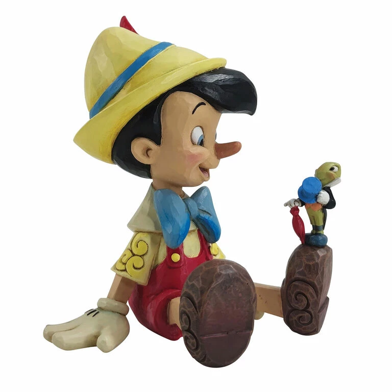 Enesco Jim Shore Disney Pinocchio And Jiminy Cricket Figurine, 5.75" 1 Enesco Jim Shore Disney Pinocchio And Jiminy Cricket Figurine, 5.75"