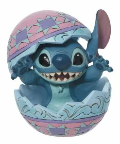 Enesco Jim Shore Disney Stitch Easter Egg Figurine, 5.25"