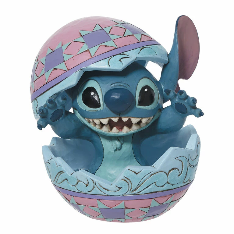 Enesco Jim Shore Disney Stitch Easter Egg Figurine, 5.25" 1 Enesco Jim Shore Disney Stitch Easter Egg Figurine, 5.25"