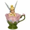 Enesco Jim Shore Disney Tinker Bell In Flower Teacup Figurine, 6.25"