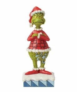 Enesco Jim Shore Dr. Seuss Mean Grinch Posing Figurine, 6.5"