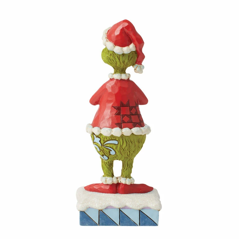 Enesco Jim Shore Dr. Seuss Mean Grinch Posing Figurine, 6.5" 2 Enesco Jim Shore Dr. Seuss Mean Grinch Posing Figurine, 6.5" - Image 2