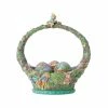 Enesco Jim Shore Egg Hunt Easter Basket Figurine, 9.25"