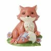 Enesco Jim Shore Mini Fox Figurine, 3.75"