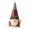 Enesco Jim Shore Highland Glen Gnome With Bells Figurine, 8.86"