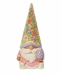Enesco Jim Shore Gnome With Bunny Slippers Figurine, 6.1"