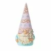 Enesco Jim Shore Gnome With Cat Figurine, 5"