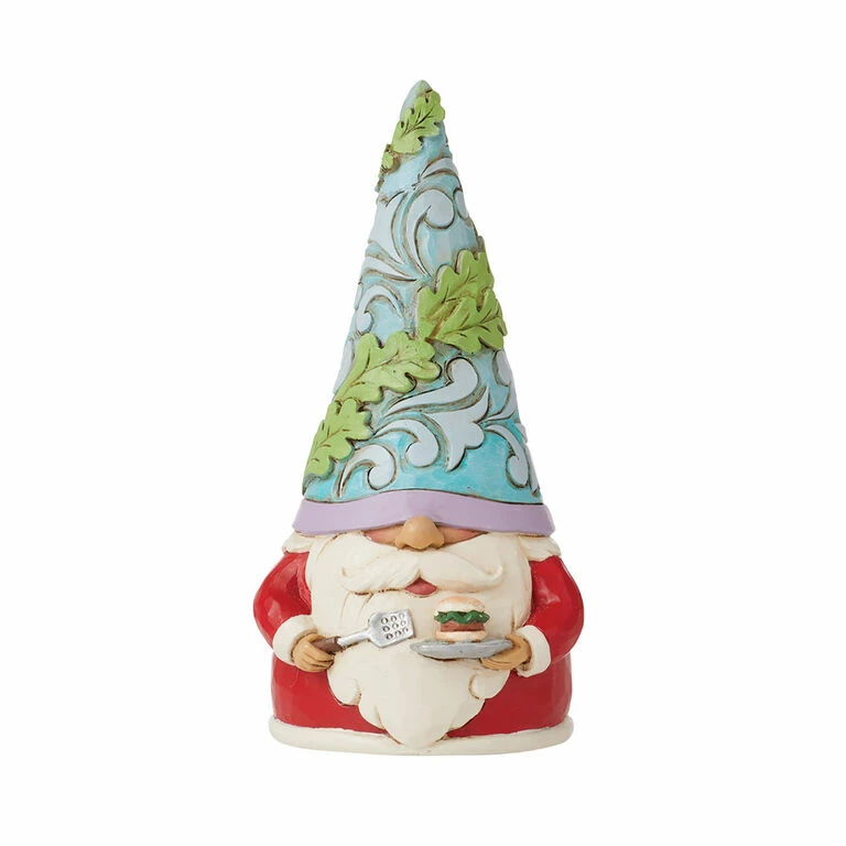 Enesco Jim Shore Summer Grilling Gnome Figurine, 5" 1 Enesco Jim Shore Summer Grilling Gnome Figurine, 5"